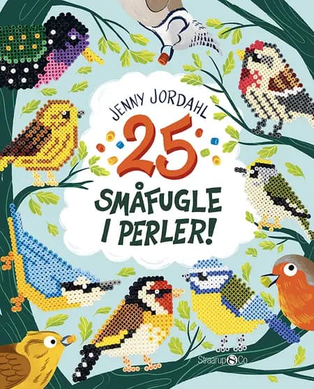 25 småfugle i perler af Jenny Jordahl
