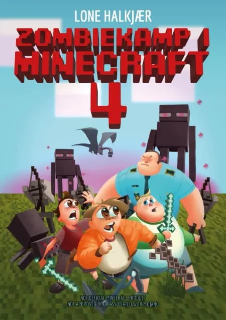 Zombiekamp i Minecraft 4 af Lone Halkjær