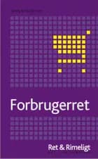 Forbrugerret af Sonny Kristoffersen