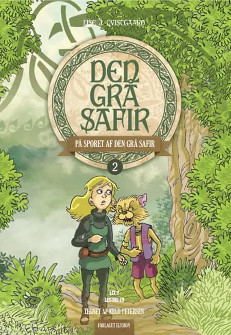 På sporet af Den Grå Safir af Lise J. Qvistgaard