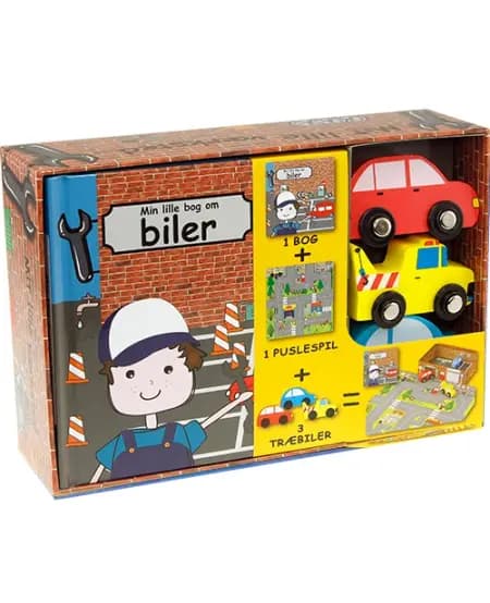 Min lille bog om biler - Aktivitetsæske