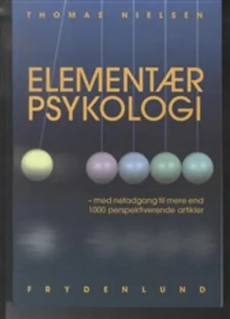 Elementær psykologi af Thomas Nielsen