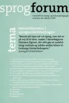 Børnelitteratur i sprogundervisningen af Nanna Bjargum, Bente Meyer og Annegret Friedrichsen