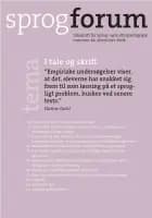 I tale og skrift af Nanna Bjargum, Pia Zinn Ohrt og Karen-Margrethe Frederiksen