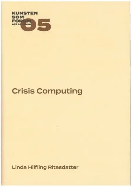 Crisis Computing af Linda Hilfling