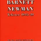 Tekster 1945-49 af Barnett Newman