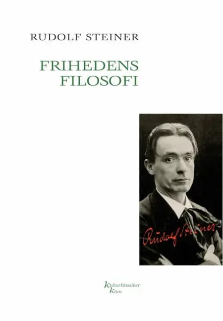 Frihedens filosofi af Rudolf Steiner