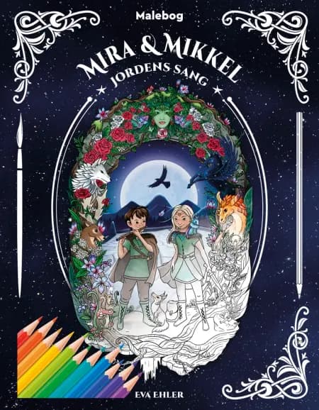 Mira og Mikkel - Jordens sang: Malebog af Eva Ehler