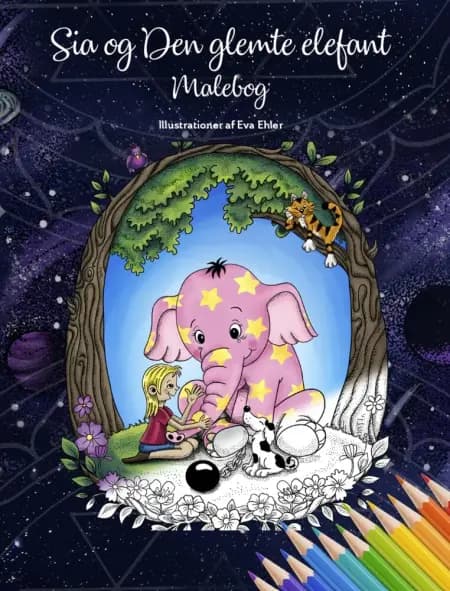 Sia og den glemte elefant (Malebog) af Eva Ehler