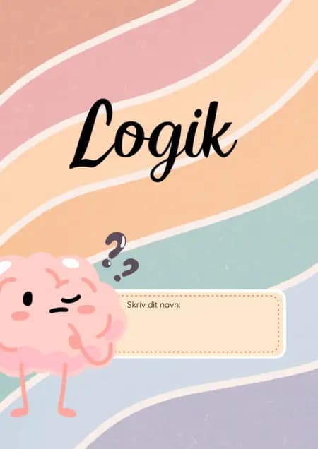 LOGIK - Hjernegymnastik for børn af Camilla Tønning