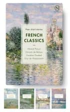 Box with four French Classics af Marcel Proust, Guy de Maupassant og Gustave Flaubert