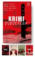 Gaveæske med fire kriminoveller af Lone Theils, Håkan Nesser og Leif Davidsen