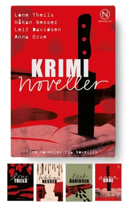 Gaveæske med fire kriminoveller af Håkan Nesser