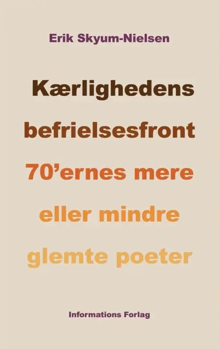 Kærlighedens befrielsesfront af Erik Skyum-Nielsen