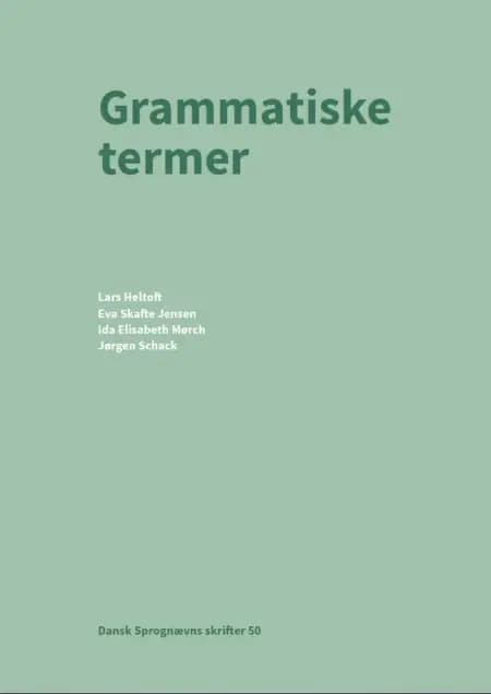Grammatiske termer af Lars Heltoft