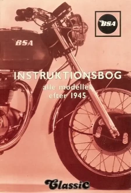 BSA instruktionsbog af Villy Poulsen