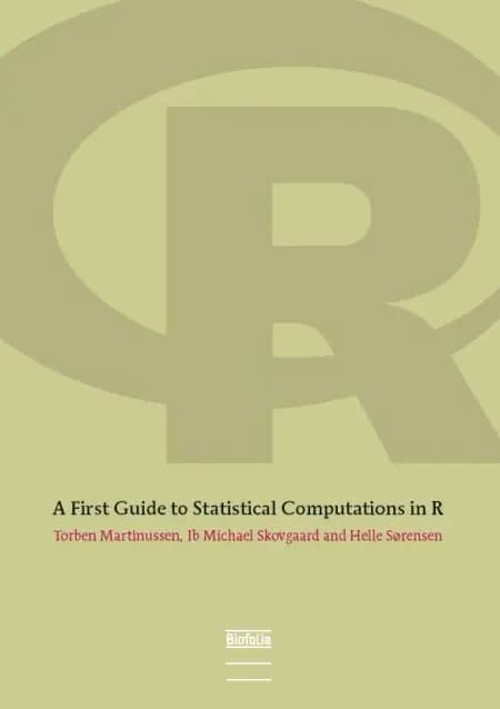 A First Guide to Statistical Computations in R af Helle Sørensen