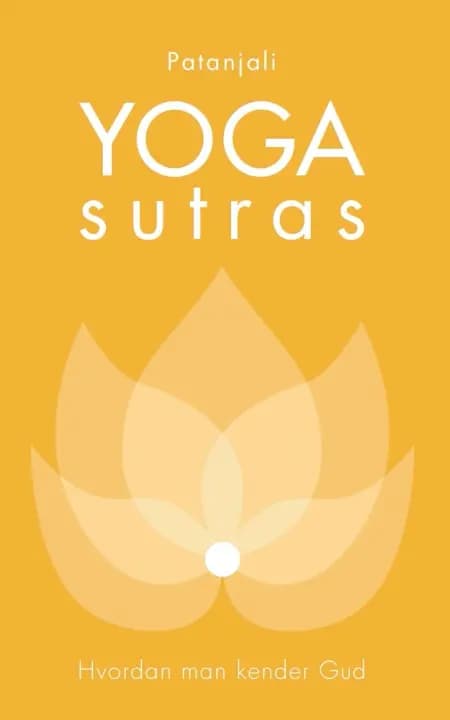 Yoga sutras af Patanjali