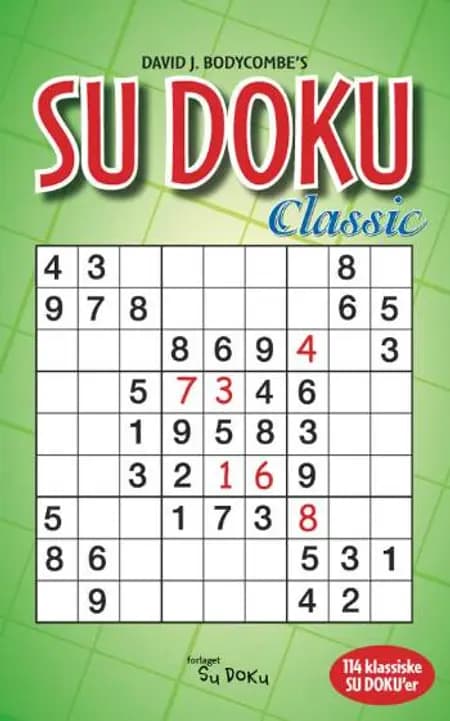 Su Doku Classic af David J. Bodycombe