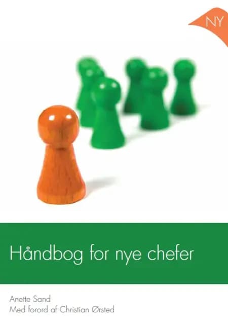 Håndbog for nye chefer af Anette Sand