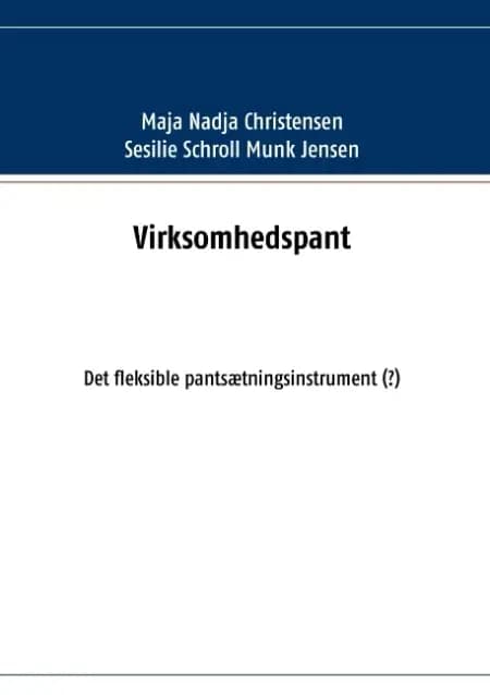 Virksomhedspant af Maja Nadja Christensen