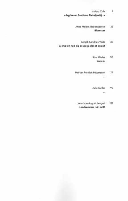 Forfatterskolens Afgangsantologi 2018 af Isidora Cale m.fl.