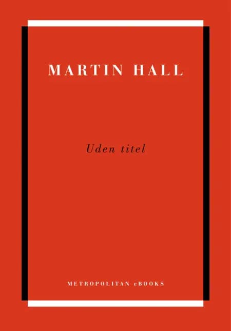 Uden titel af Martin Hall