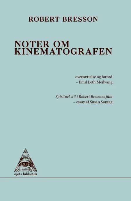 Noter om kinematografen af Robert Bresson