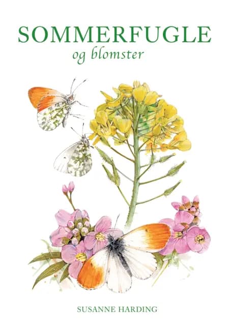 SOMMERFUGLE OG BLOMSTER af Susanne Harding