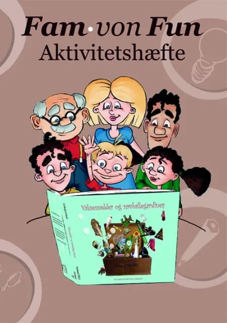 Fam. von Fun Aktivitetshæfte til Vaksemadder og røvballegardiner af Pia Lykke Kongsgaard