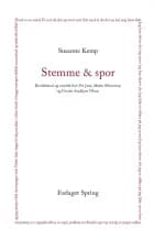 Stemme & spor af Susanne Kemp