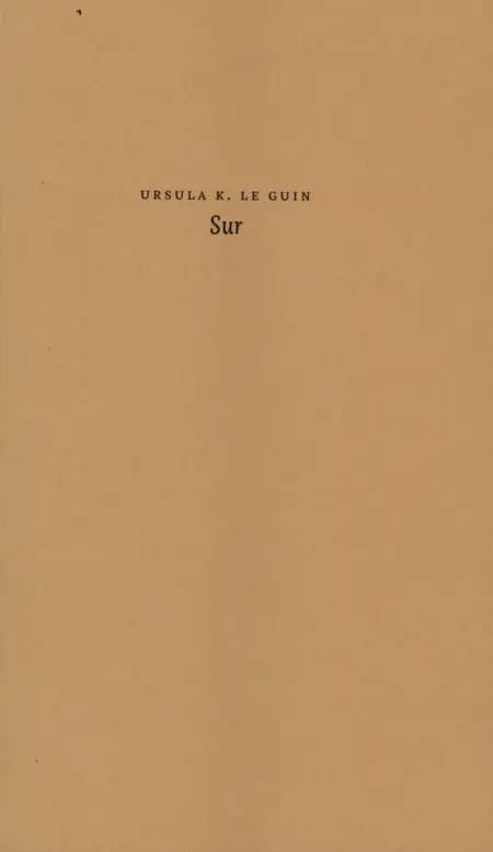 Sur af Ursula K. Le Guin