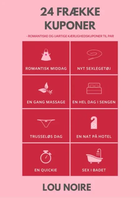 24 frække kuponer af Lou Noire