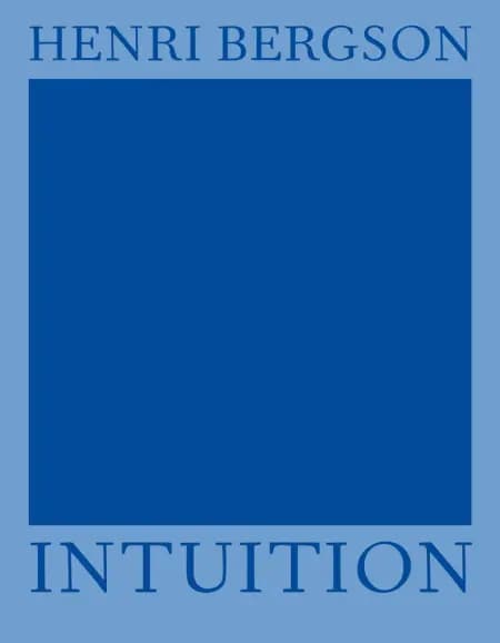 Intuition af Henri Bergson