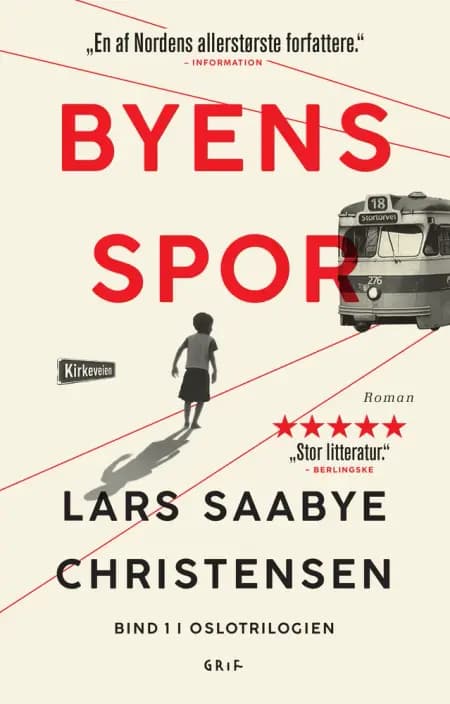 Byens spor 1 PB af Lars Saabye Christensen