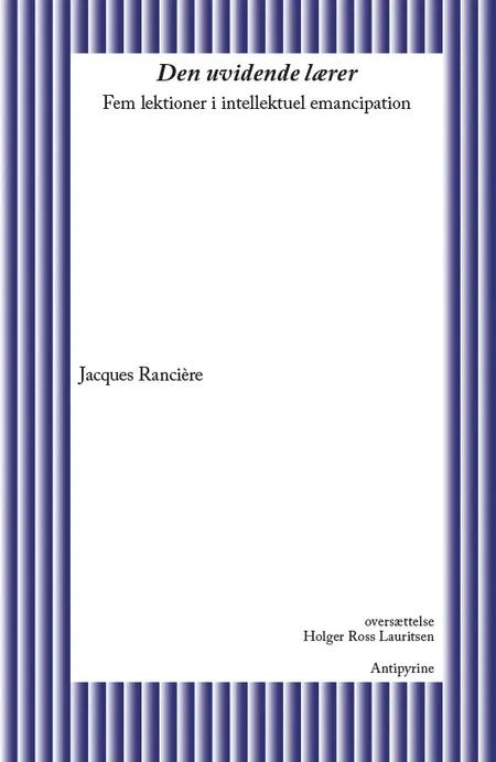 Den uvidende lærer af Jacques Rancière