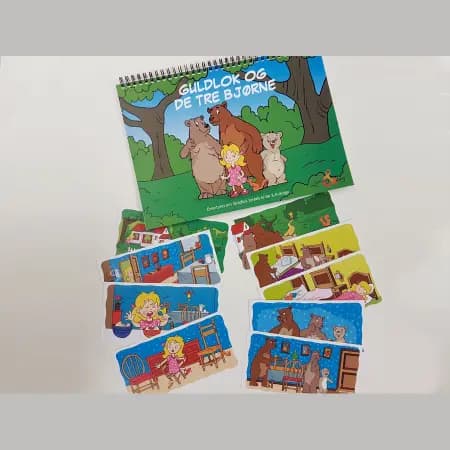 Guldlok og de tre bjørne af Sprog