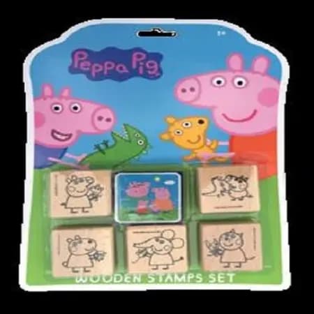 Gurli Gris - træstempler med Gurli Gris motiver