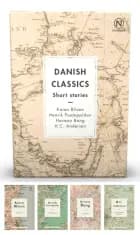 Box with four Danish Classics af Karen Blixen, Herman Bang og Henrik Pontoppidan