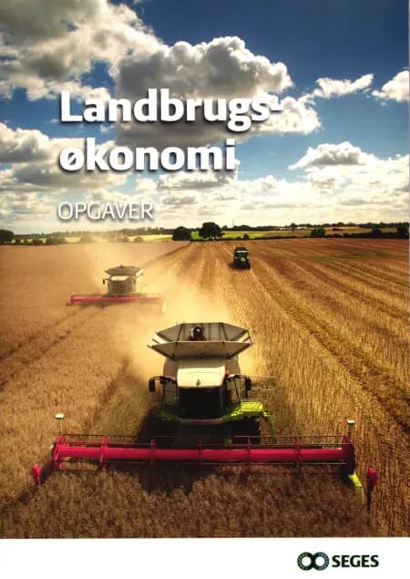 Landbrugsøkonomi af Bent Nielsen