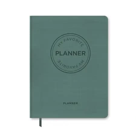 MY FAVORITE PLANNER Udateret / Turkisgrøn af Forlaget Aronsen