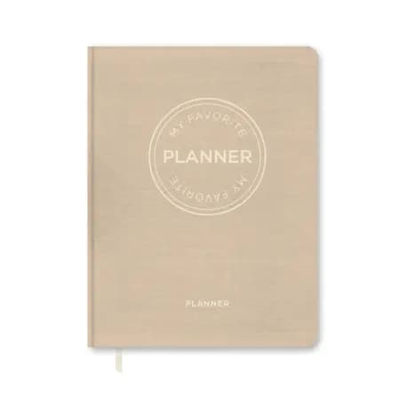 MY FAVORITE PLANNER Udateret Planner / Lys Sand af Forlaget Aronsen