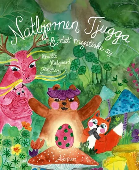 Natbjørnen Tjugga og det mystiske æg af Emilie Melgaard Jacobsen