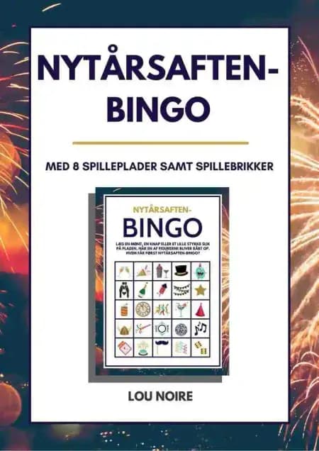 Nytårsaften-bingo af Lou Noire