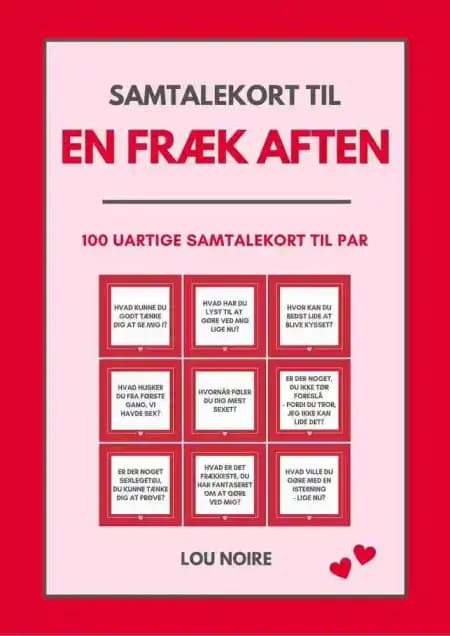 Samtalekort til en fræk aften af Lou Noire