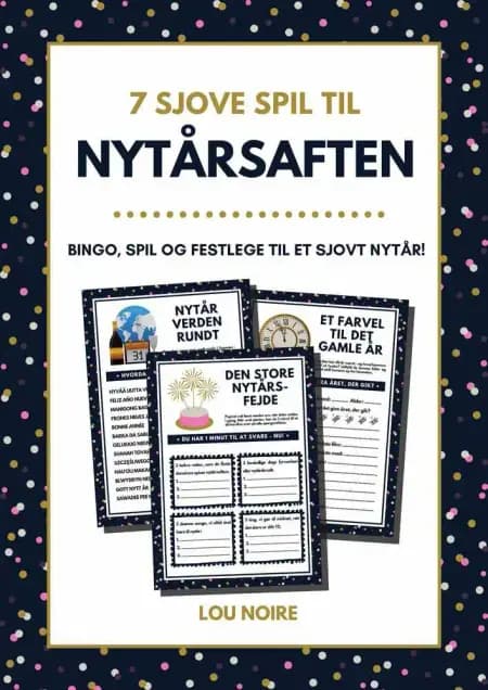 7 sjove spil til nytårsaften af Lou Noire