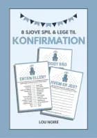 8 sjove spil og lege til konfirmation - blå af Lou Noire