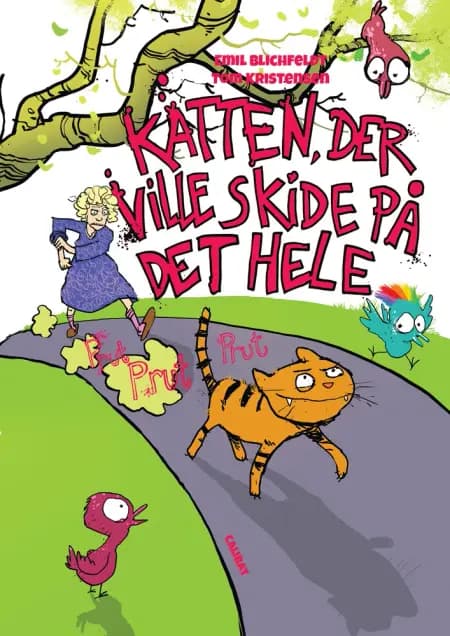 Katten, der ville skide på det hele af Emil Blichfeldt