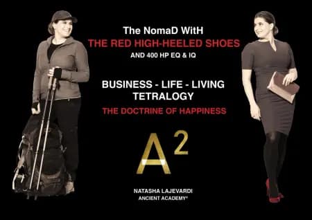 The NomaD WitH THE RED HIGH-HEELED SHOES AND 400 HP EQ & IQ af Natasha Lajevardi