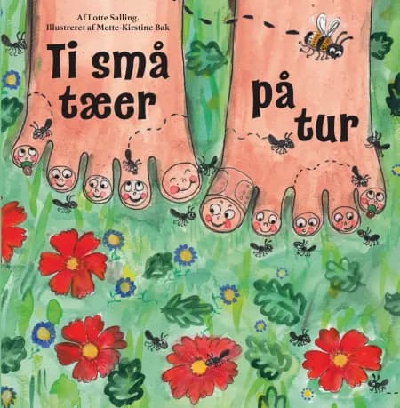 Ti små tæer på tur af Lotte Salling